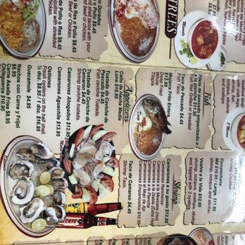 Allende Restaurante - Menu - Mexican Near Me - Indio, California