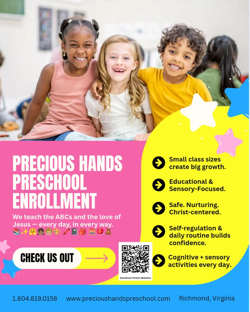 Precious Hands Preschool -  coming soon - childcare center in Richmond, VA