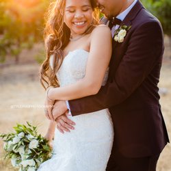 Such a beautiful romantic touch to a Summer sunset photo by the vineyard 3