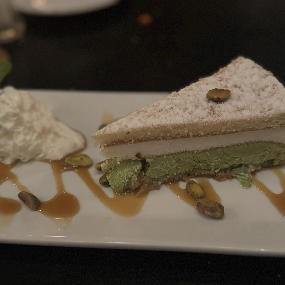 Demi's - Pistachio ricotta cake - Mediterranean Near Me - Richmond, Virginia