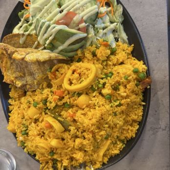 Cali Colombian - Arroz con mariscos - Colombian Near Me - Raleigh, North Carolina Cali Colombian - Arroz con mariscos - Colombian Near Me - Raleigh, North Carolina