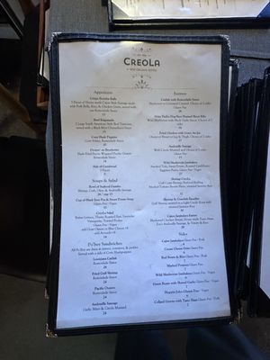 Menu photo 3 CreoLa San Carlos, CA