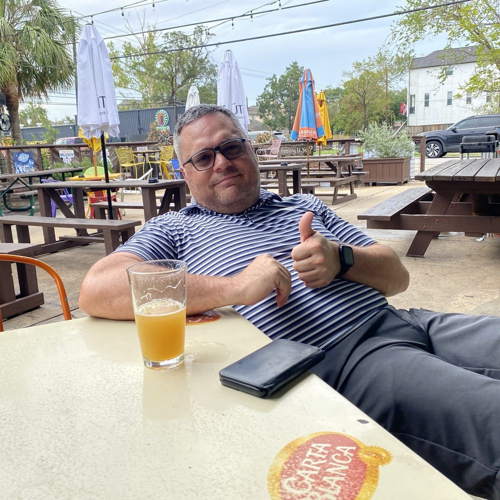 Cedar Creek - Tom drinking a beer - Bars Near Me - Houston, Texas Cedar Creek - Tom drinking a beer - Bars Near Me - Houston, Texas
