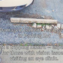 Advanced Eye Care - The parking lot itself is accommodating compared to this.