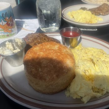 Denver Biscuit Co. - Broadway - Three Run Double : eggs, sausage, biscuit with strawberry jam - Breakfast & Brunch Near Me - Denver, Colorado Denver Biscuit Co. - Broadway - Three Run Double : eggs, sausage, biscuit with strawberry jam - Breakfast & Brunch Near Me - Denver, Colorado