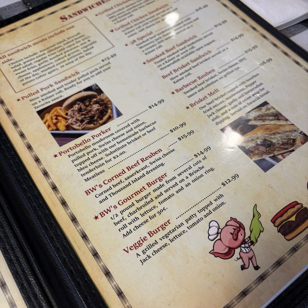 BW's Smokin' Barrels BBQ - Menu - Barbeque Near Me - Blasdell, New York