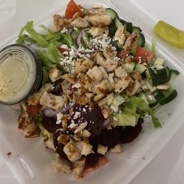 Greek chicken salad Greek chicken salad