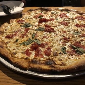 Pier 115 - Margherita Classico Wood Fire Pizza - Sports Bars Near Me - Edgewater, New Jersey Pier 115 - Margherita Classico Wood Fire Pizza - Sports Bars Near Me - Edgewater, New Jersey