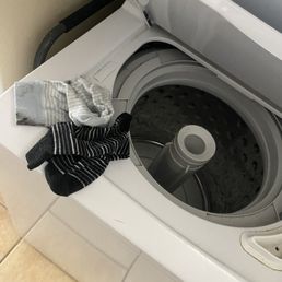 Socks found in belt- eek! Socks found in belt- eek!
