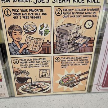 Joe's Steam Rice Roll - Signage - Cantonese Near Me - New York, New York Joe's Steam Rice Roll - Signage - Cantonese Near Me - New York, New York