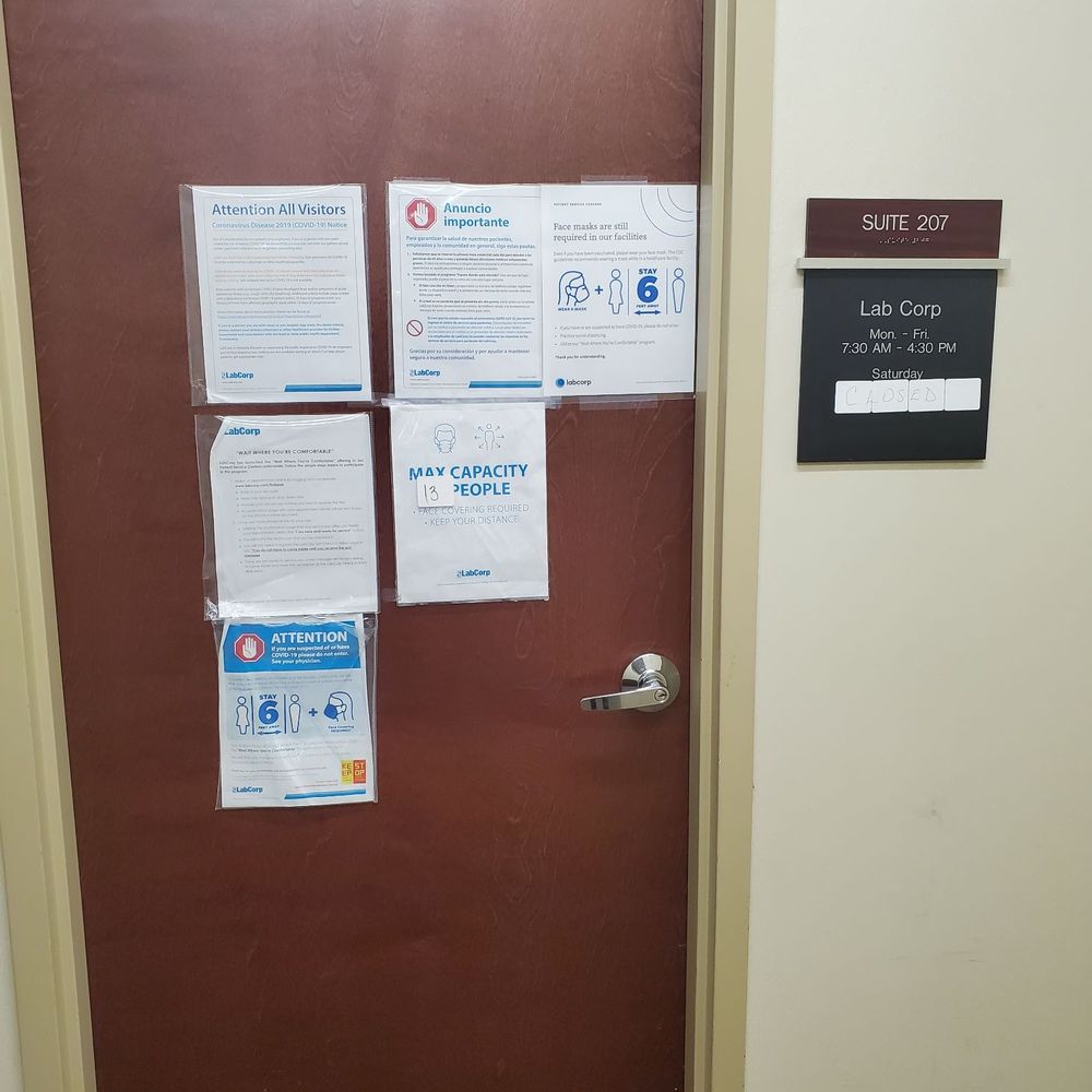 Labcorp - Door to suite - Laboratory Testing Near Me - Baltimore, Maryland Labcorp - Door to suite - Laboratory Testing Near Me - Baltimore, Maryland