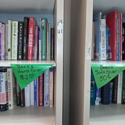 NCI Thrift Store - Nice selection of inexpensive books