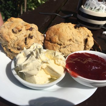 Hele Corn Mill & Tea Room - Fruit scone cream tea. - Tea Rooms Near Me - Ilfracombe, DEV