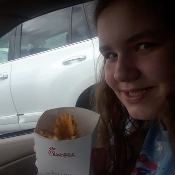 Chick-fil-A - LAP with her snack! - Fast Food Near Me - Lansdale, Pennsylvania Chick-fil-A - LAP with her snack! - Fast Food Near Me - Lansdale, Pennsylvania