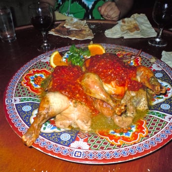 Marrakesh Restaurant - Spicy chicken! - Moroccan Near Me - Philadelphia, Pennsylvania