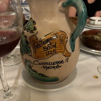 Botín - Pitcher of sangria - Spanish Near Me - Madrid, M Botín - Pitcher of sangria - Spanish Near Me - Madrid, M