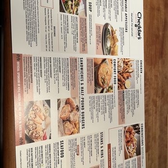 Cheddar's Scratch Kitchen - Menu - American Near Me - Jacksonville, North Carolina Cheddar's Scratch Kitchen - Menu - American Near Me - Jacksonville, North Carolina