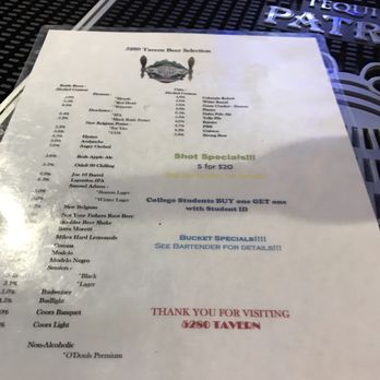 5280 Tavern - Menu - Pubs Near Me - Denver, Colorado 5280 Tavern - Menu - Pubs Near Me - Denver, Colorado