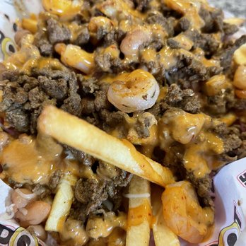 Taco Spot - Surf and turf loaded fries - Mexican Near Me - Chandler, Arizona Taco Spot - Surf and turf loaded fries - Mexican Near Me - Chandler, Arizona
