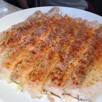 Barrafina - Chicharrón - melts in your mouth paper thin pork belly slices - Spanish Near Me - London, XGL Barrafina - Chicharrón - melts in your mouth paper thin pork belly slices - Spanish Near Me - London, XGL