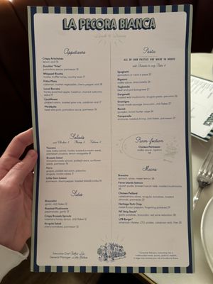 Menu photo 4 La Pecora Bianca New York, NY Menu photo 4 La Pecora Bianca New York, NY