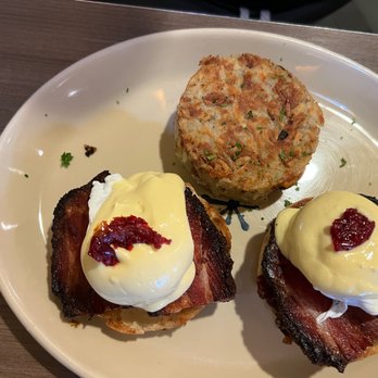 Snooze, an A.M. Eatery - Habanero Pork Belly Benny* - Breakfast & Brunch Near Me - Phoenix, Arizona Snooze, an A.M. Eatery - Habanero Pork Belly Benny* - Breakfast & Brunch Near Me - Phoenix, Arizona