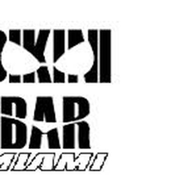 Bikini Bar - a black and white logo - Adult Entertainment Near Me - Miami Beach, Florida