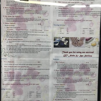 QT Nails - Price list of services offered - Nail Salons Near Me - Pasadena, Texas QT Nails - Price list of services offered - Nail Salons Near Me - Pasadena, Texas