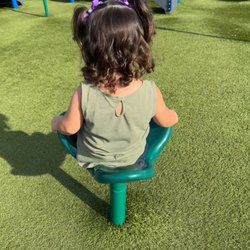 Forest Field Park - They have these spinning seats in various places around the park.