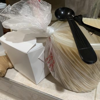 Thai Noodle King - 1/4/23 Neatly packed Steamed Jasmine White Rice & Chicken Yellow Curry - Thai Near Me - Bellflower, California Thai Noodle King - 1/4/23 Neatly packed Steamed Jasmine White Rice & Chicken Yellow Curry - Thai Near Me - Bellflower, California
