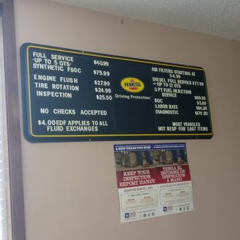 Kwik Kar - Pricing as of Nov 2017 - Oil Change Stations Near Me - Houston, Texas