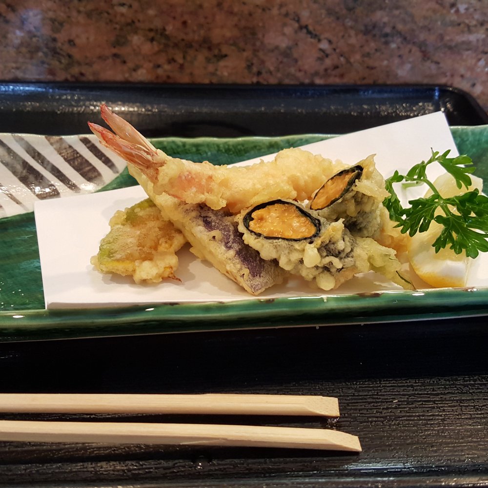 Takao - Omakase 6- tempura - we asked to add uni tempura to our lunch - Sushi Bars Near Me - Los Angeles, California Takao - Omakase 6- tempura - we asked to add uni tempura to our lunch - Sushi Bars Near Me - Los Angeles, California