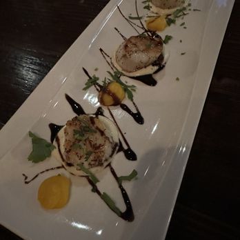 La Cosecha Bar + Restaurant - Pan Seared Scallops - Spanish Near Me - Paso Robles, California