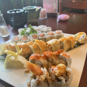 Fuji Sushi - R16. Philadelphia Roll R19. Crazy Roll R25. Bamboo Roll R33. Spicy Tuna Roll - Sushi Bars Near Me - Jacksonville, Florida Fuji Sushi - R16. Philadelphia Roll R19. Crazy Roll R25. Bamboo Roll R33. Spicy Tuna Roll - Sushi Bars Near Me - Jacksonville, Florida