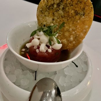 Ostra - Yellowfin Tuna Tartare. - Seafood Near Me - Boston, Massachusetts Ostra - Yellowfin Tuna Tartare. - Seafood Near Me - Boston, Massachusetts