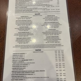 Amici's East Coast Pizzeria - Menu 7/2025. - Pizza Near Me - San Rafael, California