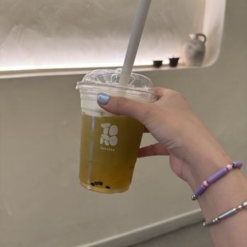 Torotea - Oolong calamansi with passion fruit jelly - Coffee & Tea Near Me - San Marino, California Torotea - Oolong calamansi with passion fruit jelly - Coffee & Tea Near Me - San Marino, California