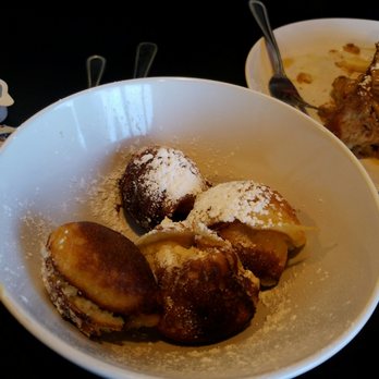 Three Little Griddles - Ebelskievers filled with fudge - Breakfast & Brunch Near Me - Aurora, Colorado Three Little Griddles - Ebelskievers filled with fudge - Breakfast & Brunch Near Me - Aurora, Colorado