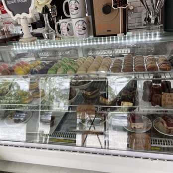 La Parisienne - Case full of deserts...especially macarons - Cafes Near Me - Aiken, South Carolina La Parisienne - Case full of deserts...especially macarons - Cafes Near Me - Aiken, South Carolina
