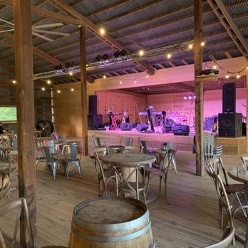 DeepRoots Vineyards - Inside Near Stage - Music Venues Near Me - Plantersville, Texas