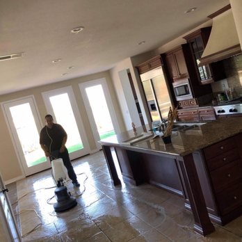All In One Cleaning - Floor scrubbing for next step in steam grout cleaning - Carpet Cleaning Near Me - National City, California All In One Cleaning - Floor scrubbing for next step in steam grout cleaning - Carpet Cleaning Near Me - National City, California