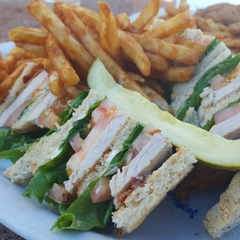Lakeside Cafe & Bakery - Triple decker club! Check out that turkey slice! - Cafes Near Me - Lakeside, California Lakeside Cafe & Bakery - Triple decker club! Check out that turkey slice! - Cafes Near Me - Lakeside, California