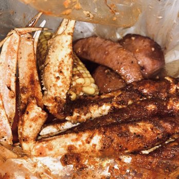 Kai's Crab Boil - Snow crab legs, sausage, egg, potatoes, corn on the cob. Cajun spice: heat level high - Seafood Near Me - Columbus, Ohio Kai's Crab Boil - Snow crab legs, sausage, egg, potatoes, corn on the cob. Cajun spice: heat level high - Seafood Near Me - Columbus, Ohio