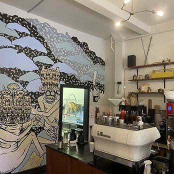 The Red Hook - Very cool wall art - Coffee & Tea Near Me - Detroit, Michigan The Red Hook - Very cool wall art - Coffee & Tea Near Me - Detroit, Michigan