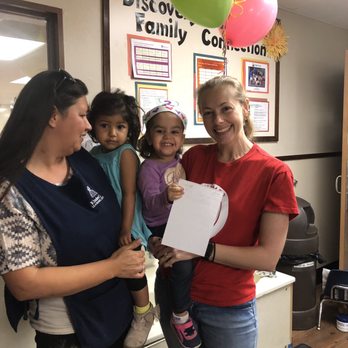 Morgan Hill KinderCare - Ms. Esme & Ms. Naomi celebrating Annabelle's 2nd Bday - Child Care & Day Care Near Me - Morgan Hill, California