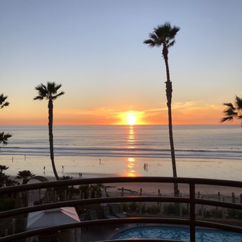 Pacific Terrace Hotel - View from room - San Diego, CA