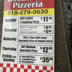 Goodfellas Pizzeria - Weekly Specials