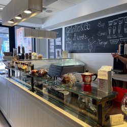 Counter full of goodies