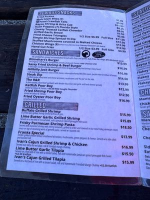 Menu photo 7 Rhinehart's Oyster Bar Augusta, GA