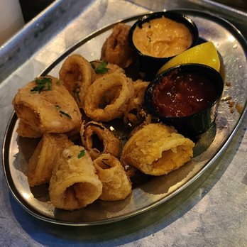 The Albright - Fried calamari. Fried to perfection. Spicy aioli! - Seafood Near Me - Santa Monica, California The Albright - Fried calamari. Fried to perfection. Spicy aioli! - Seafood Near Me - Santa Monica, California